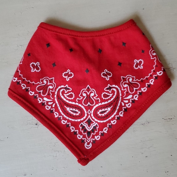 Mustachifier Other - 🤠Mustachifier Bandana Bib Baby Infant Toddler Red